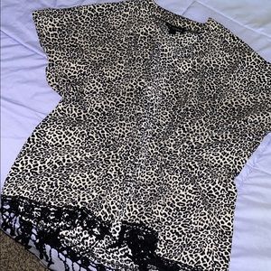 Leopard Print Kimono